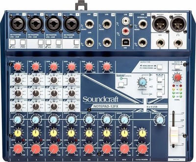 Soundcraft Notepad-12FX Mischpult - NEU