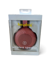 heyday Wireless Bluetooth Speaker 33ft Range Water Resistant Cable Included