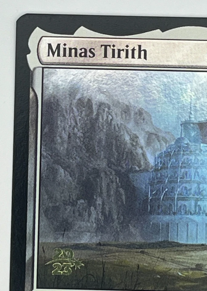 Minas Tirith Prerelease Foil Promo Lord of the Rings LTR #256 LOTR MTG - Image 3 of 4