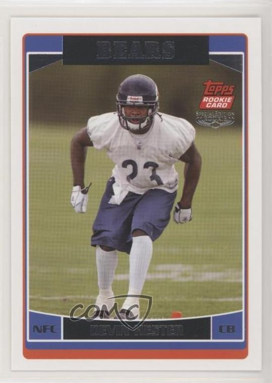 2006 Topps Special Edition Rookie Devin Hester #334 RC HOF 01w7