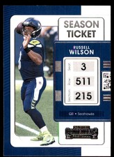 Russell Wilson 2021 Panini Contenders #85 Seahawks NFL READ FREE SHIPPING