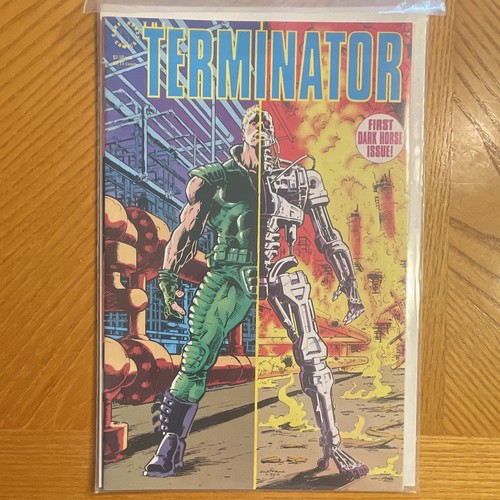 The Terminator #1 Dark Horse 1990 CGC 9.2 Paul Gulacy 1st Printing FCD