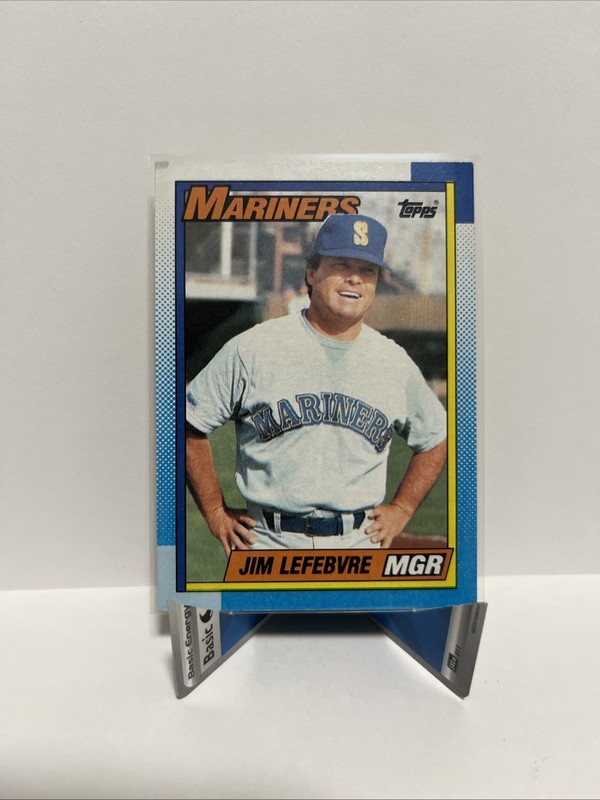 1990 Topps - Team Leaders Jim Lefebvre #459