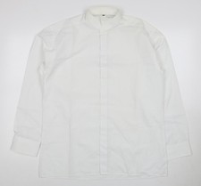 Disley Men's White Regular Fit Formal Dress Shirt