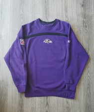 2000s Reebok Baltimore Ravens Crewneck Sweatshirt Youth L
