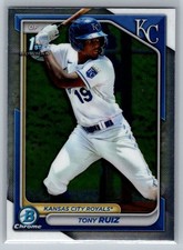 Tony Ruiz 2024 Bowman #BCP-80 Chrome Prospects Kansas City Royals