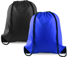 2 Pcs Drawstring Backpack Bags Bulk Sports Cinch Sack String Backpack Storage Ba