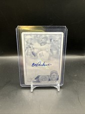 2023 Topps Chrome Update Blake Perkins Rookie Card Cyan Printing Plate 1/1 Auto