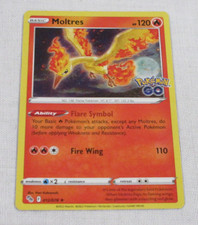 Carta Pokemon Holo Moltres 012/078 Pokemon GO 2022