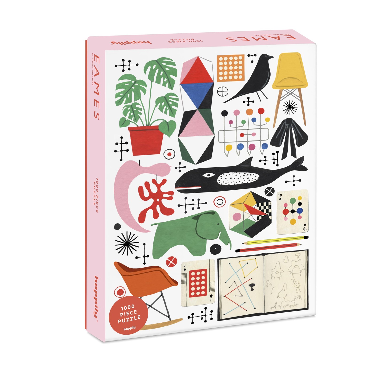 Eames 1000 Piece Jigsaw Puzzle for Adults Premium 100 Recycled Board Eames 5490₽