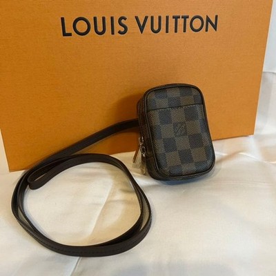Louis Vuitton Etui Okapi PM Dossier Wallet Brown Slim Used