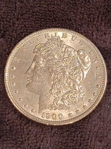 1900 Morgan Silver Dollar $1 XF/AU 90% Silver Strong Beautiful Detail!