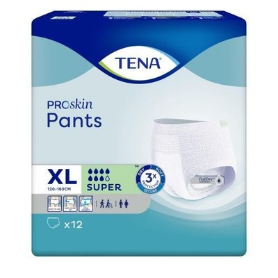 2x TENA PANTS Super XL bei Inkontinenz 12 ST