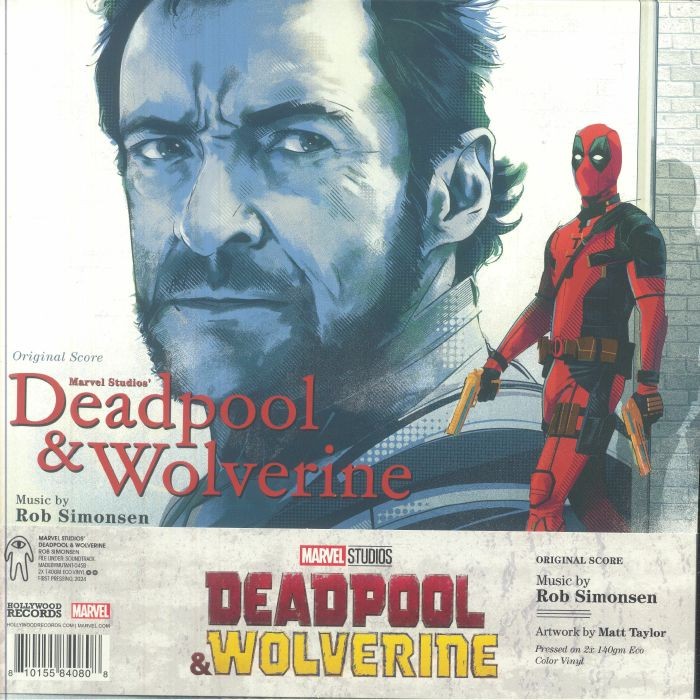 SIMONSEN, Rob - Deadpool & Wolverine (Soundtrack) - red & orange 2xLP + insert