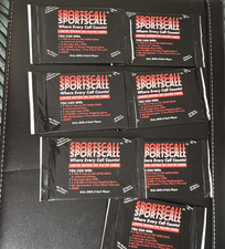 SportsCall Limited Edition Sports Trading Card Pack 7 Sealed Packs