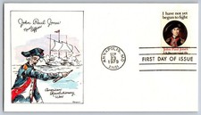 #1789 John Paul Jones FDC Thompson Hand Painted Cachet