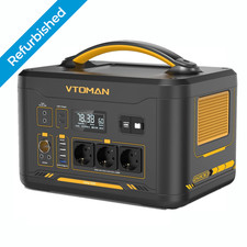 VTOMAN Powerstation 2200W Solargenerator 1548Wh LiFeP04 Batterie Tragbare