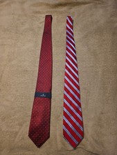 MENS NAUTICA NECK TIES 2 COMBO NWT 100 Silk