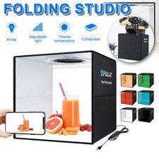 12"X12" LED Light Box Tent Portable Photo Studio Photography Shooting Background