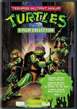 Teenage Mutant Ninja Turtles 4-film Collection DVD NEW
