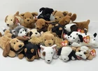 Ty Beanie Babies Dog Dogs Only Lot of 17 w/ Tags Retired Vintage 90s Curated