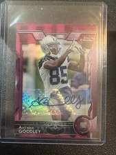2015 Topps Chrome Mini #186 Antwan Goodley Rookie Auto Pink BCA Refractors #/50