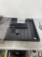 StarTech.com ADJSHELF 1U Adjustable Vented Server Rack Mount Shelf- 175lbs Black