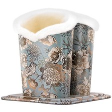 Plush Fluffy Lined Anti-scratch Eyeglasses Holder Protective Glasses Stand Case