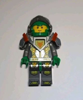 LEGO nex064 Aaron in Rüstung Nexo Knights Minifigur aus 70320 2 Gesichter