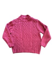 Vintage Classic Elements Cable Knit Sweater M...