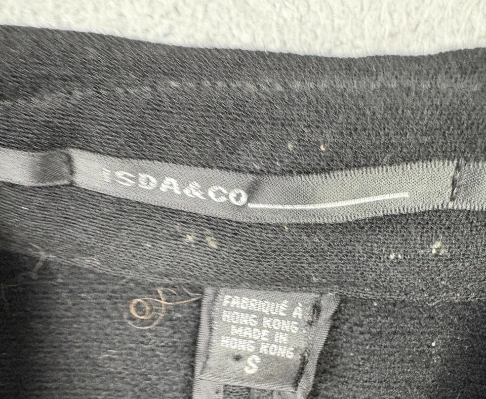 Abrigo ISDA & Co Mujer Pequeño Mezcla de Lana Forrado con Botones Clásico Moderno Chaqueta Foto 3 de 4