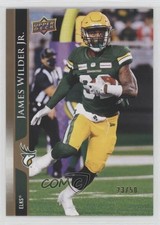 2021 Upper Deck CFL Gold 23/50 James Wilder Jr #188 n1u