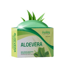 Aloe Vera Natural Soap Bar 90g for Dry Sensitive Skin Body Face Cleanser