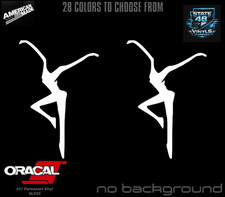 2x Dave Matthews Band DMB Fire Dancer Vinyl Decal Car Window Laptop Tumbler Cup