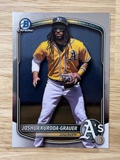 2025 Bowman Draft - Chrome Josh Kuroda-Grauer #BDC-125 - ATHLETICS