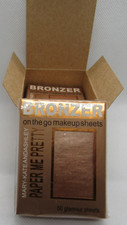 3 Pack MaryKateandAshley BRONZER Paper Me Pretty on the go makeup sheets