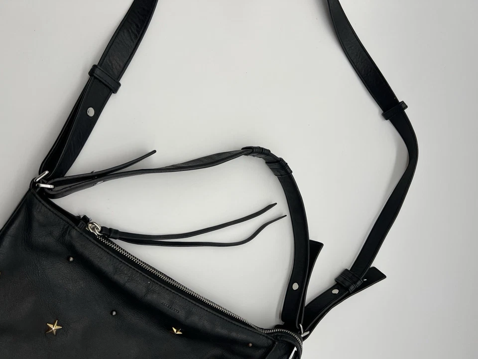ALLSAINTS Mazzy Medium Waxy Leather Crossbody - Image 4 of 4