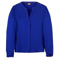 Boss - Bluse FüR Damen, V-Ausschnitt, Leger, PuffäRmel (GT54388)