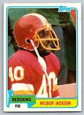1981 Topps - Wilbur Jackson #44