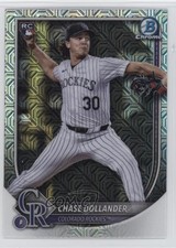 2025 Bowman Chrome Mega Box Mojo Refractor Chase Dollander #62 1p0o