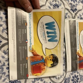 Lot Of 3 Lego Instruction Manuals - Minecraft & Ninjago -  21123. 21145. 9441