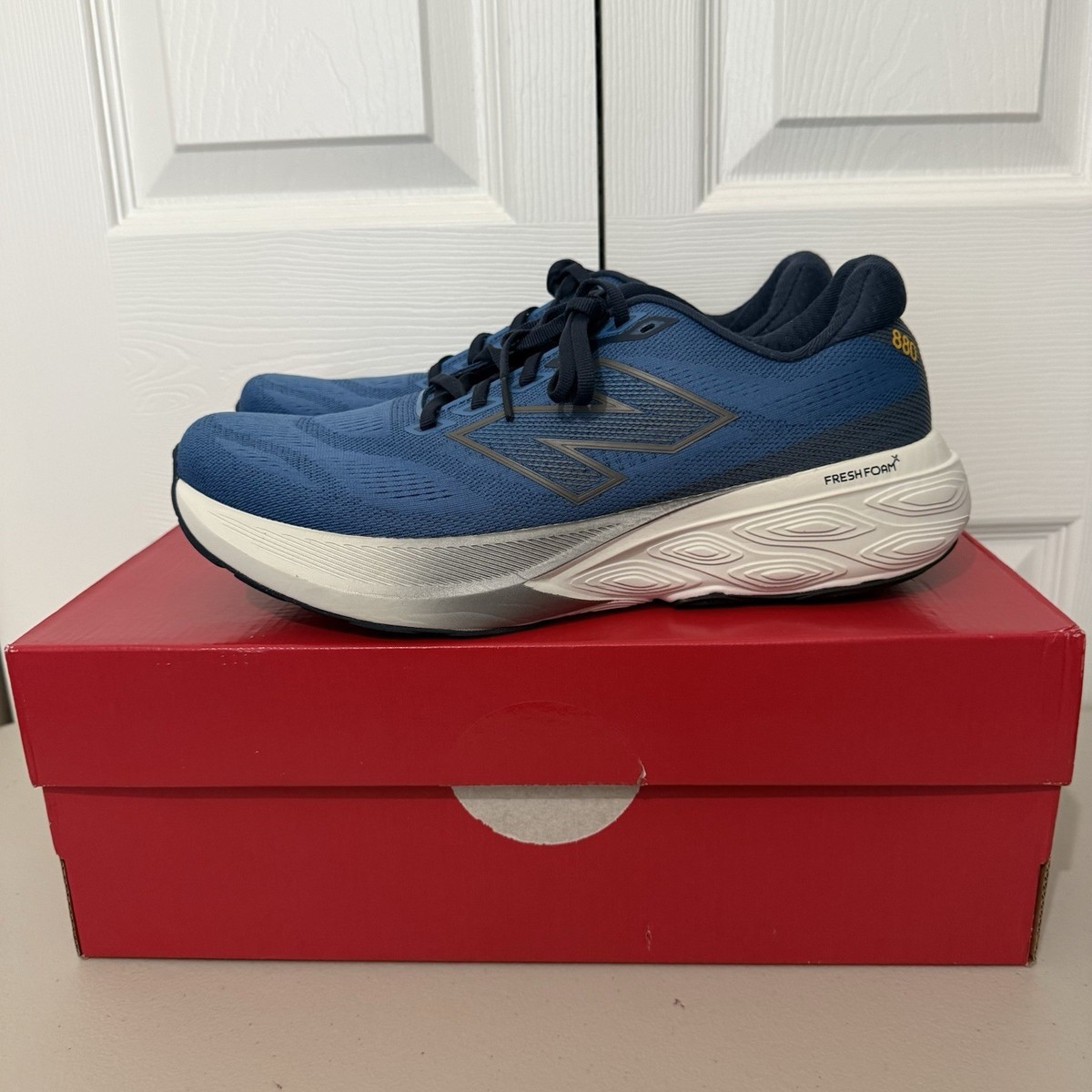 New Balance Fresh Foam X 880 V15 Trail Running Shoes Blue, Mens