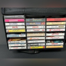 Vintage Cassette Tape Lot 60 Country 90's Garth Brooks, Strait, Tritt, Reba,  