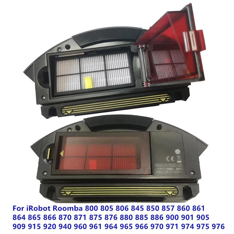 Staubbox & Hepa-Filter für iRobot Roomba 870 860 861 880 885 960 964 980 800 900 - Bild 3 von 4