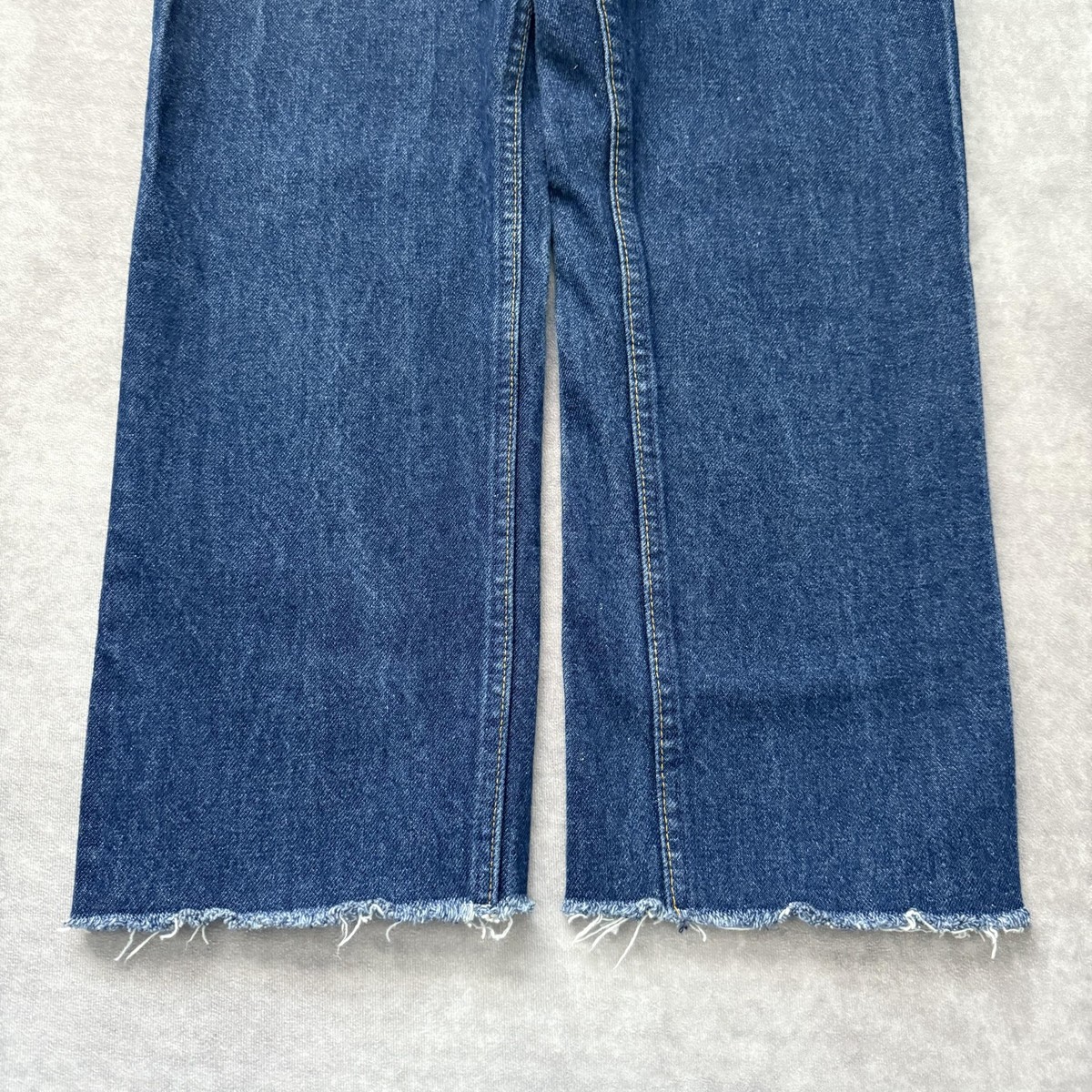 Vintage 80s Levis Orange Tab Jeans 28x28 Straight Dark Blue Wash