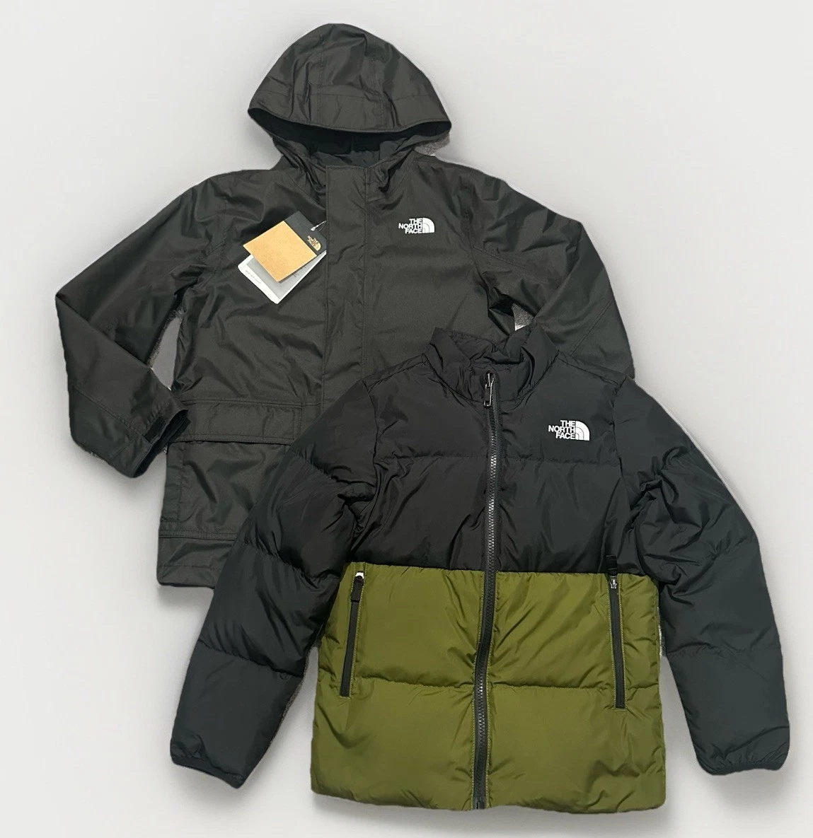 The North Face $190 Boys 7 Down Triclimate Coat Jacket 3-in-1 Reversible Puffer
Opens in a new windo