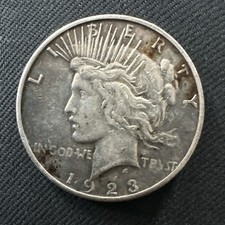 USA United States Of America .900 Silver Peace $1 One Dollar 1923 ~ 26.9g