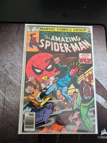 The Amazing Spider-Man #206 Newsstand Variant (Marvel Comics July 1980)