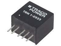 Trn 1-0523 Wandler: Dc/Dc 1W Ueing: 4,5-13,2VDC Uausg: 15VDC Uausg2: -15VDC Trac