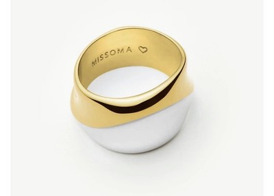 Missoma Sculptural Molten Statement Ring